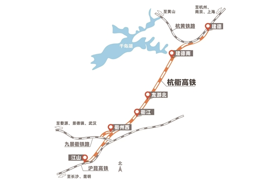 杭衢高铁并网全国运行图:杭州西站进京通道效能跃升深度解析 新闻